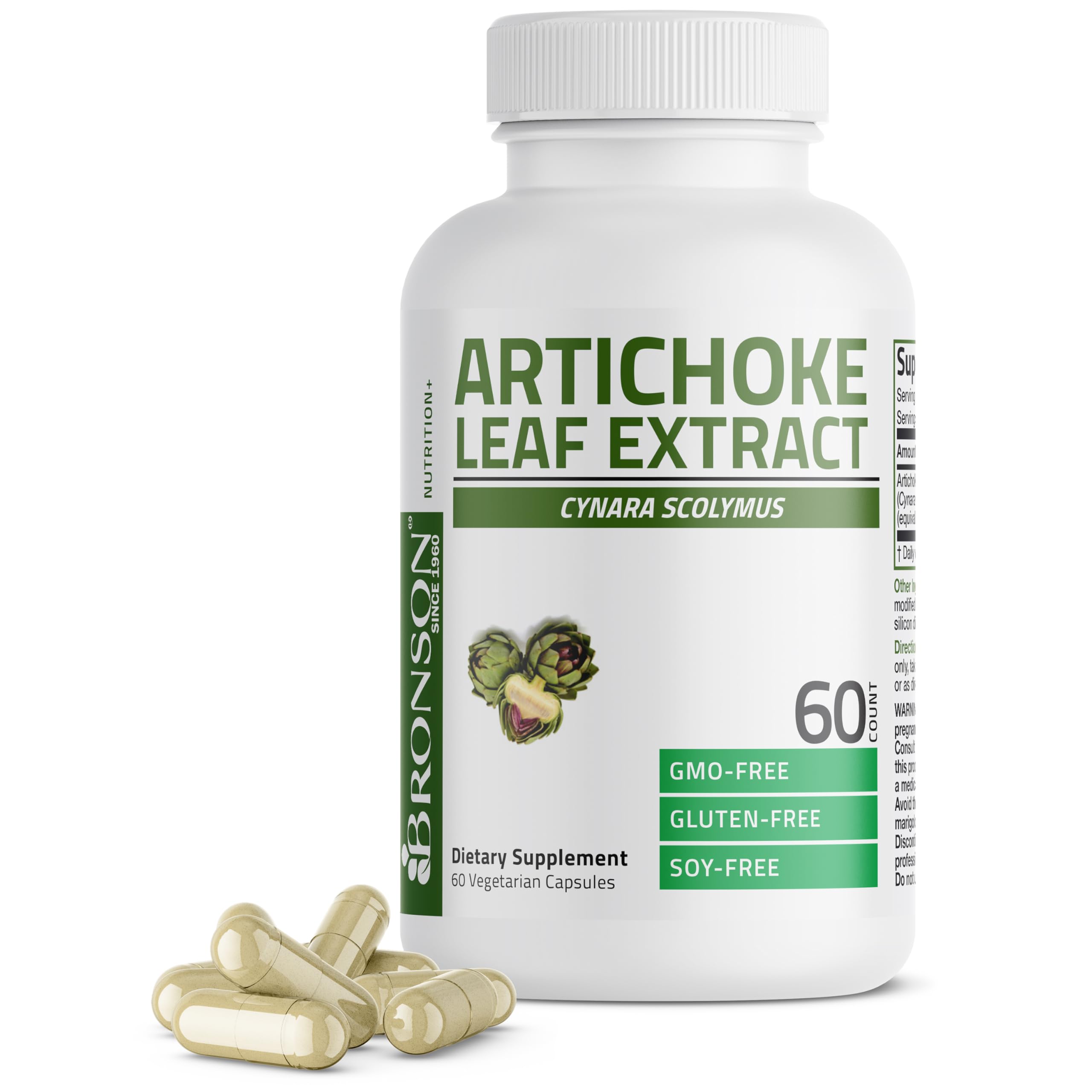 Amazon.com: Bronson Artichoke Leaf Extra Strength Supports Healthy